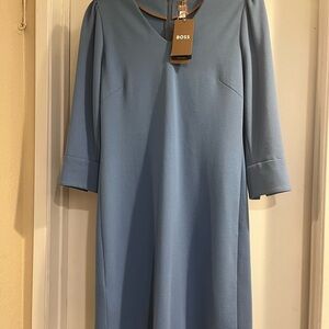 BOSS Women's Blue Dress